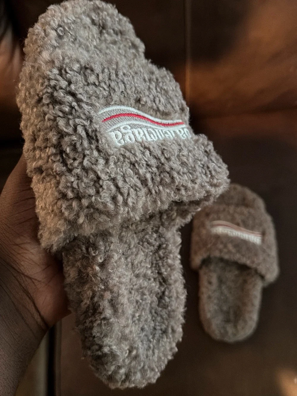 Balenciaga cozy shearling